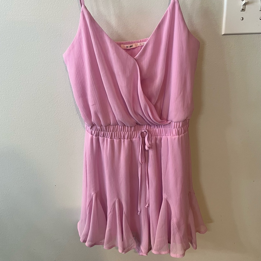 Cute Pink Romper Brand Mi Ami Size Xs Good Condition